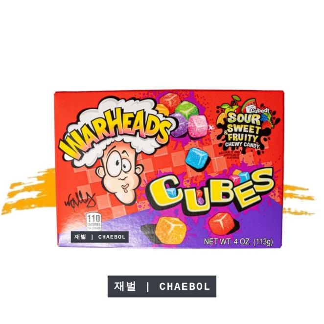 

Discount Warheads Sour Chewy Cubes / Permen Asem 113 gr /PERMEN LUNAK/PERMEN VIRAL/PERMEN MILO/PERMEN YUPI/PERMEN JADUL/PERMEN KARET