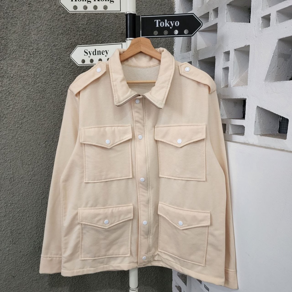 JAKET TEBAL WANITA PRIA 4 POCKET TERBARU
