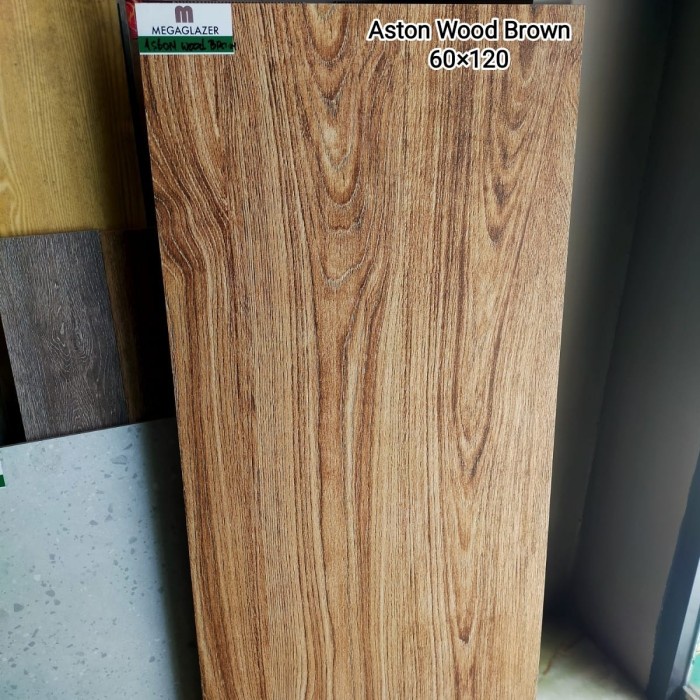Granit motif kayu brown Wood matt 60x120
