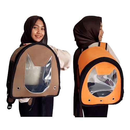 TAS RANSEL ASTRONOT KUCING ANJING TAS RANSEL KUCING ANJING PET CARGO CAT HEAD TAHAN AIR KOKOH