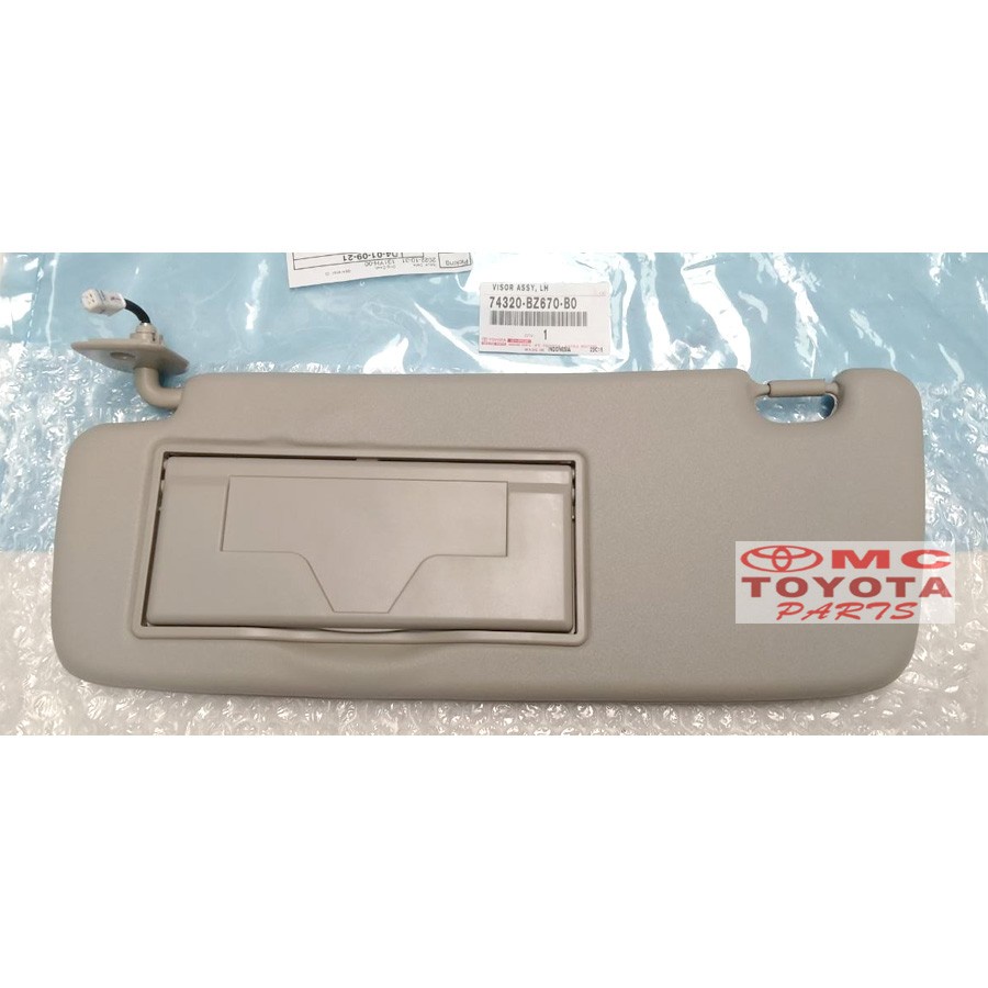 Sun Visor Tahanan Cahaya Kiri Toyota Rush Terios New 74320-BZ670-B0