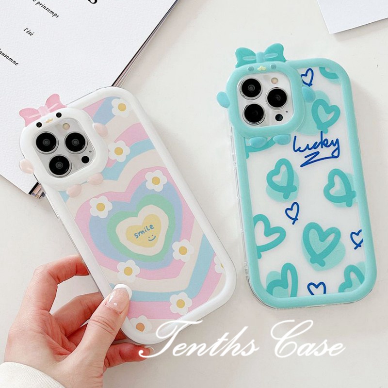Samsung A54 A14 A34 A04 A04s A23 A13 A33 A53 A73 A03 A03s A02s A52 A52s A22 A32 A50 A50s A30s A12 A51 A71 A20 A30 Krisan Gelombang Cinta Phone Case Soft Cover Pelindung