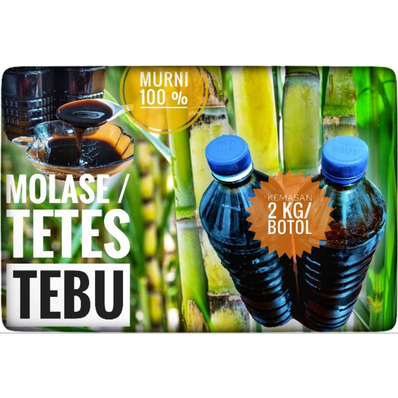 

Molase / Tetes tebu murni 100% tanpa campuran