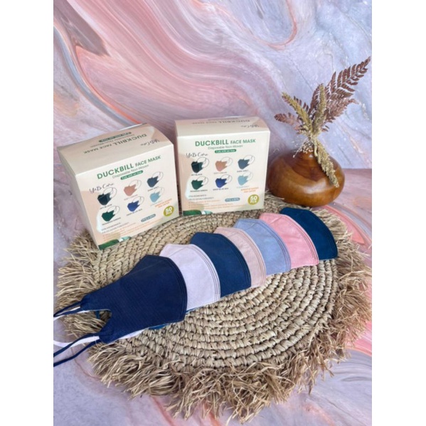 Masker hijab duckbil mix warna