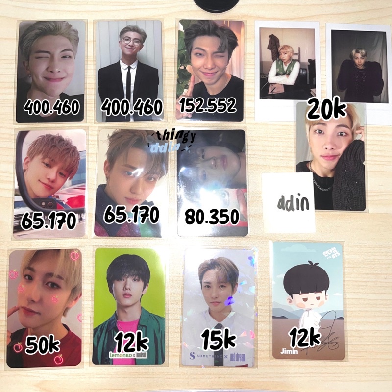 NAMJOON MEMORIES 2018 PHOTOCARD NAMJOON PRESIDEN PHOTOCARD NAMJOON EUROPE DVD NAMJOON EU PHOTOCARD