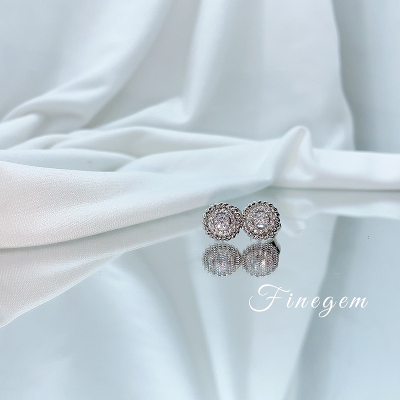 CLOVER Silver Earrings / Anting wanita / Anting lapis emas / Anting silver / Anting gold plated / An