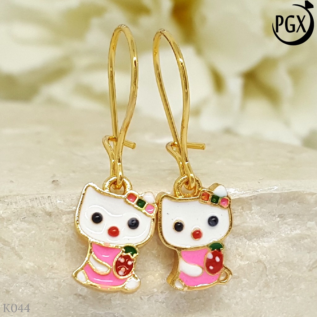 PGX Anting Anak Xuping Aksesoris Perhiasan Lapis Emas Premium - K044