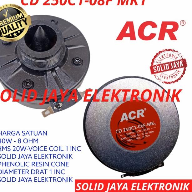 DRIVER TWEETER ACR CD1 CD 250C1-08F MK1 TWETER TWITER CD1 CD-1 TWITTER