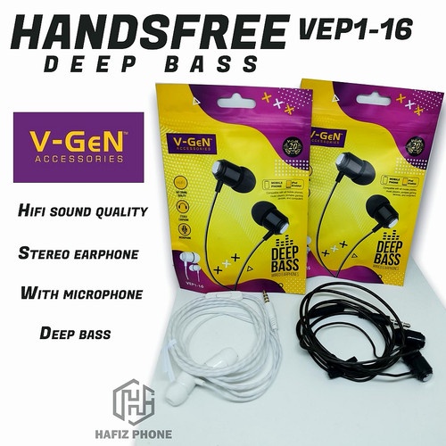 HEADSET VGEN SUPER BASS VEP1-22 VEP1-16 VEP1-06 VEP1-09