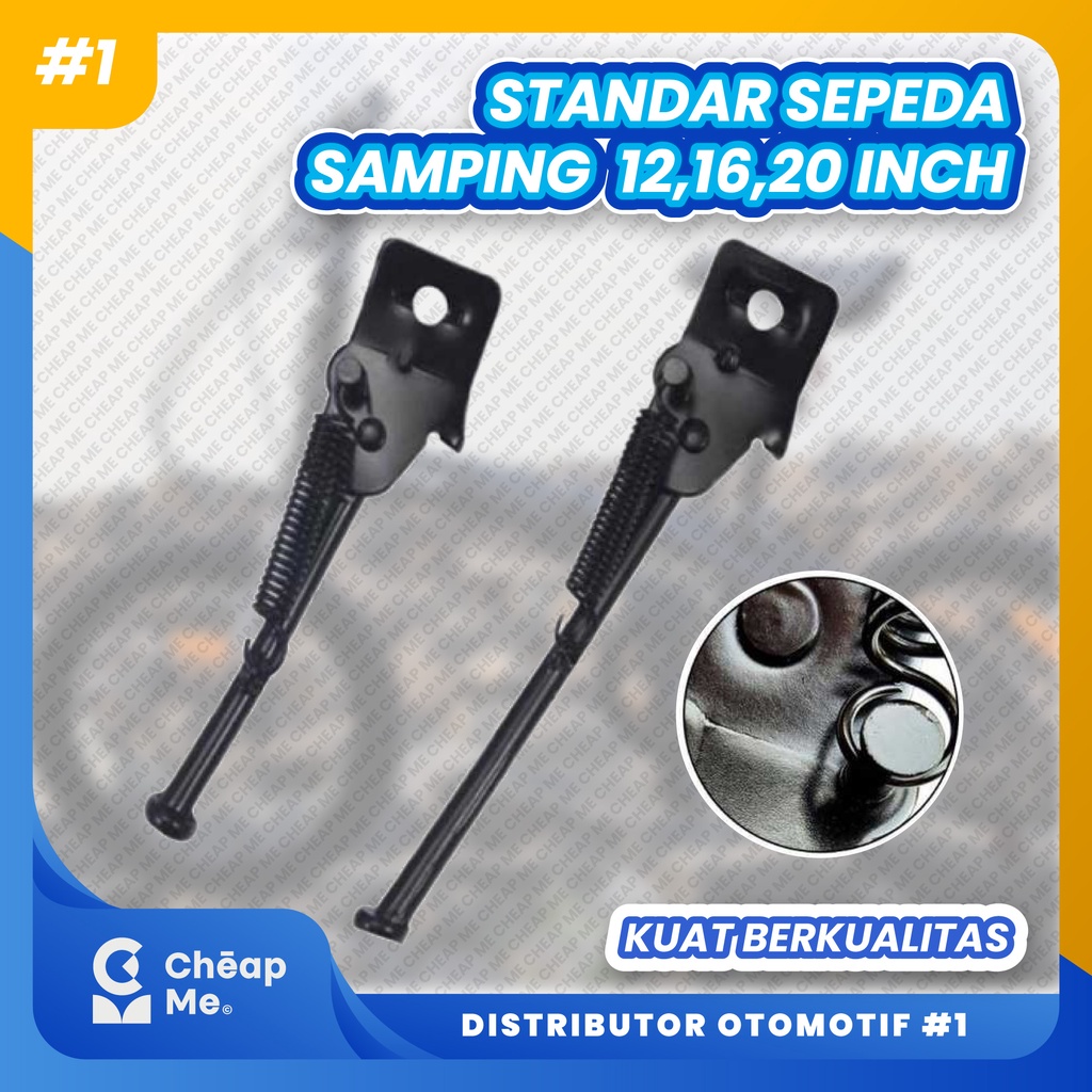 Standar Sepeda Anak 12 16 BMX Murah Berkualitas 12" 16" inch Samping / Standar Samping Sepeda Anak 1