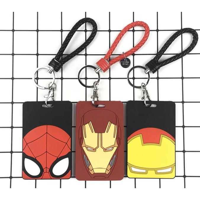 

Tempat Kartu Unik / ID Card Holder Gantungan Kunci Super Heroes