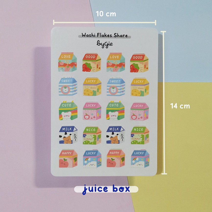 

Washi Flake Share - Juice box