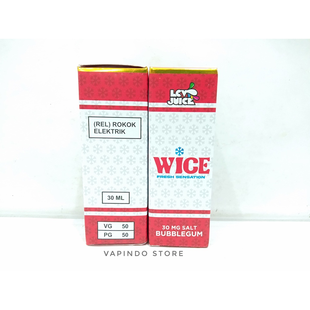 SALT LCV WICE BUBBLEGUM SALTNIC 30ML NIC 30MG BY LCV JUICE