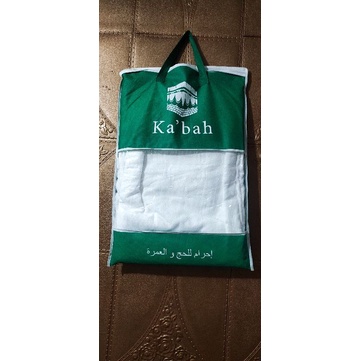 KAIN IHROM PRIA DEWASA HAJI DAN UMROH MERK KA'BAH