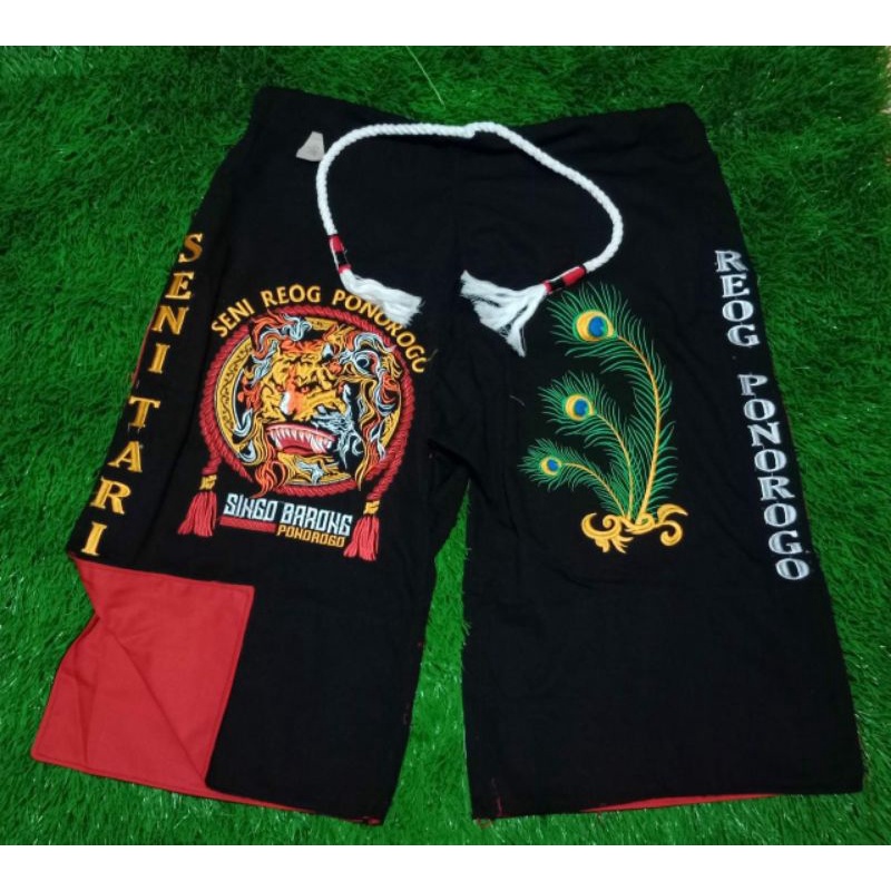 celana singo barong / celana reog / celana bordir / celana reog
