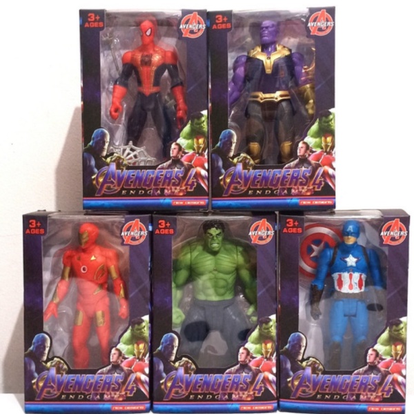 

Dijual mainan figure avengers 4 5pc/mainan anak Diskon