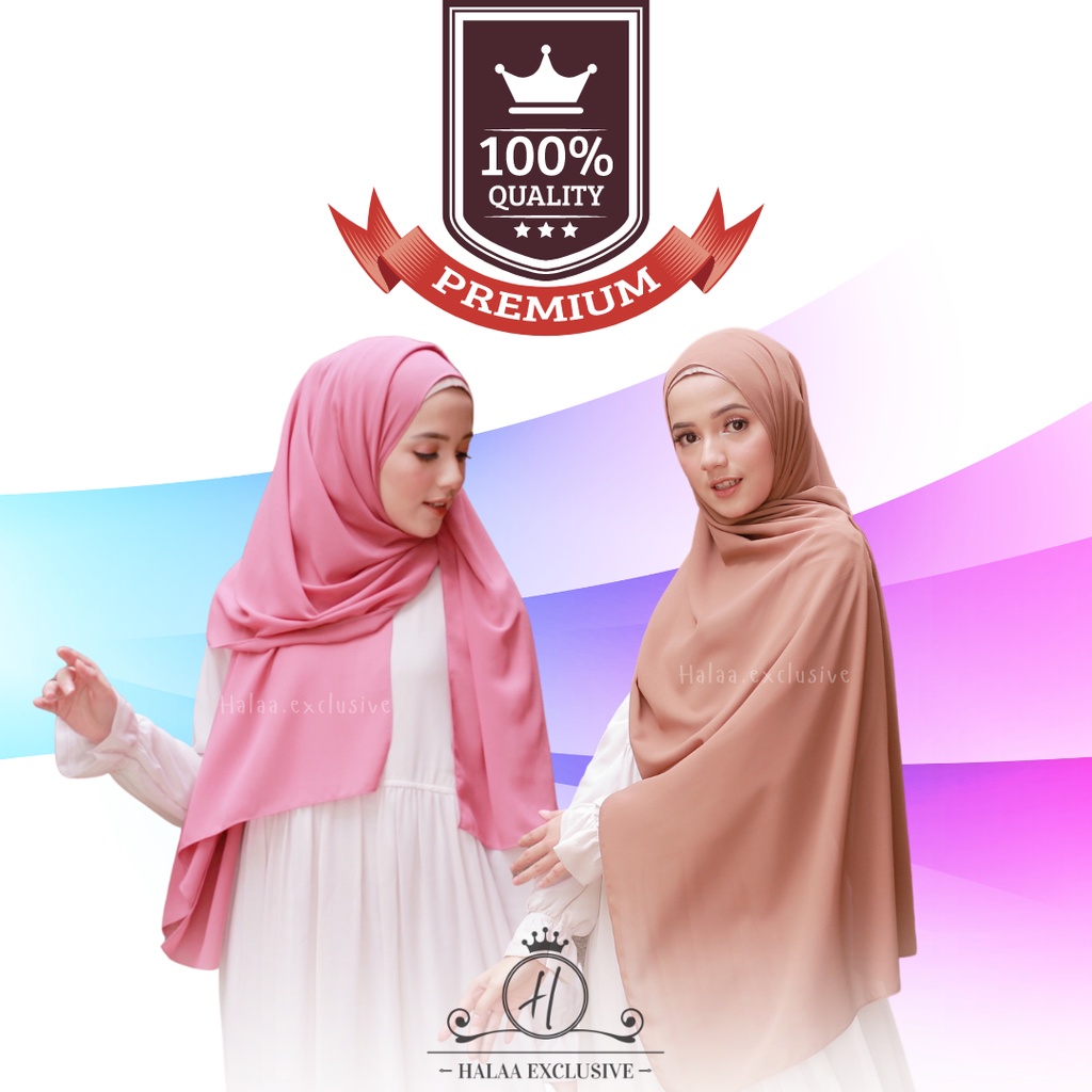 [185 x 75 cm] Pashmina Premium Armani by Halaa Exclusive