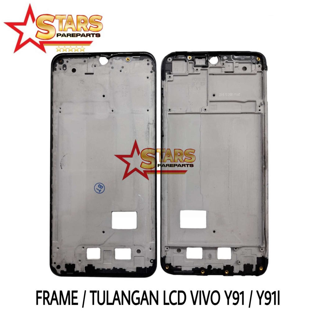 FRAME LCD / TULANGAN LCD / TATAKAN TENGAH LCD / BEZZEL MIDDEL VIVO Y91 / Y91I ORI COPOTAN MULUS