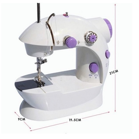 Sewing Machine Portable Mesin Jahit Merk M202A Putih GROSIR PRAKARYA Hand Sewer Machine Alat Peralatan Perlengkapan Aksesoris Home Stuff Rumah Tangga Tools Prakarya Kerajinan Craft Crafting Art Seni Kesenian Kertakes Kain Baju Dress Penjahit Tailor Malang