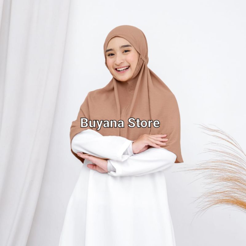 Bergo Maryam Tali Crinkle Airflow Jumbo L