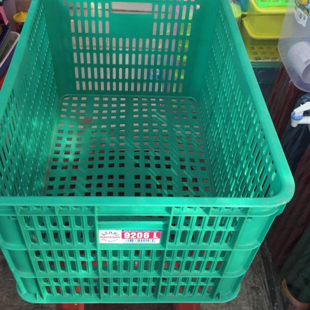 

Box Container 9206 L Atari Green Leaf Mirip Keranjang Hanata 2003