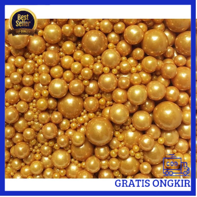 

REPACK SPRINGKLE MUTIARA GOLD MIX 25GRAM