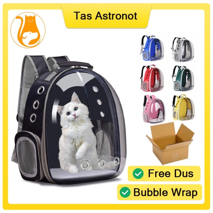 Cargo Pet Cargo Tas Kucing Astronot Tas Astronot Kucing Anjingtas Transparan
