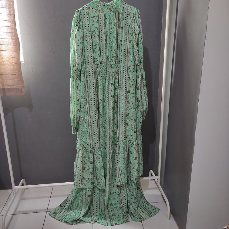 Gamis Dress Soira Bunga Import