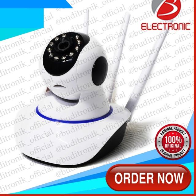 IP Cam Camera CCTV Dua Antenna 1080 HD Night Vision Like Spc