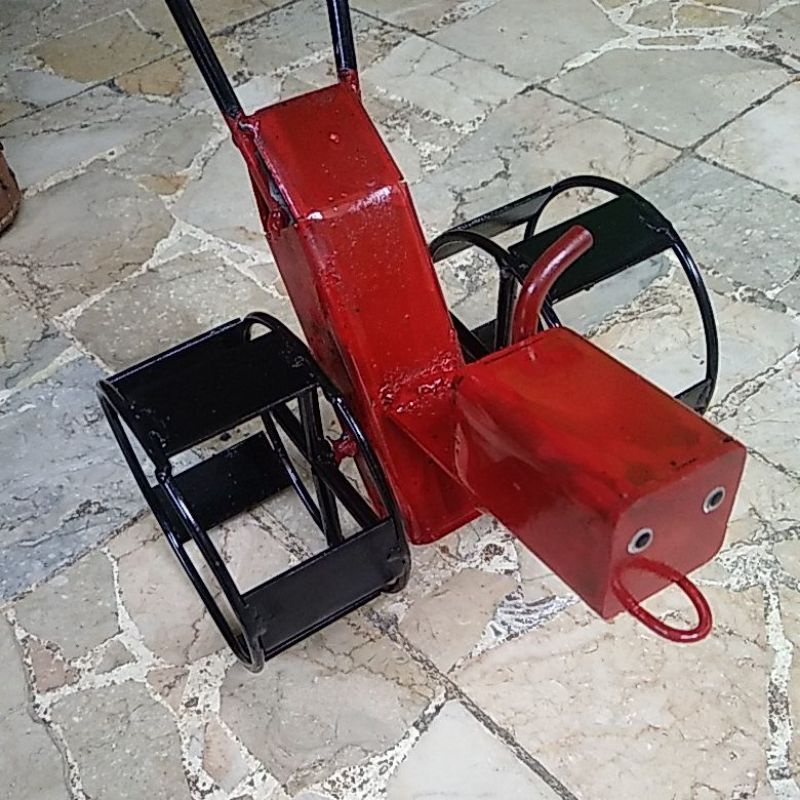 TRAKTOR MAINAN ANAK-TRAKTOR SAWAH MAINAN EDUKATIP FULL BESI