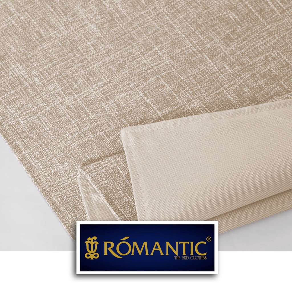 Bed Runner / Selendang kasur Khaki by ROMANTIC standard Hotel minimalis