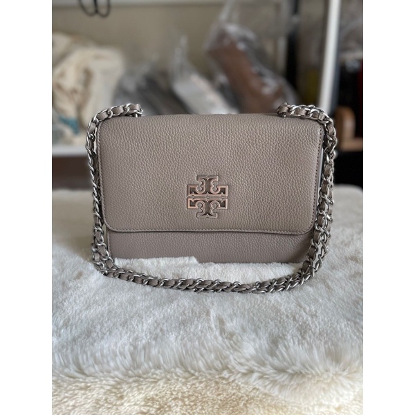 TB Britten Shoulder Bag Grey Heron