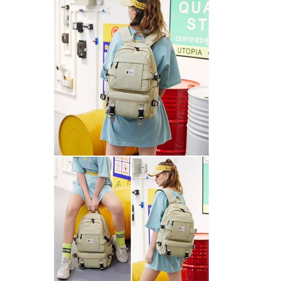 PRODUK TREND weistbag_wanita/[COD] Tas Ransel Sekolah Wanita Remaja Fashion Trend Korea Tas Punggung