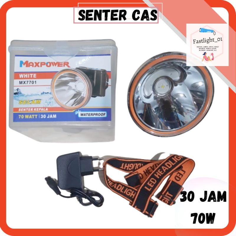 Senter Kepala Maxpower MX 7701 (70W)