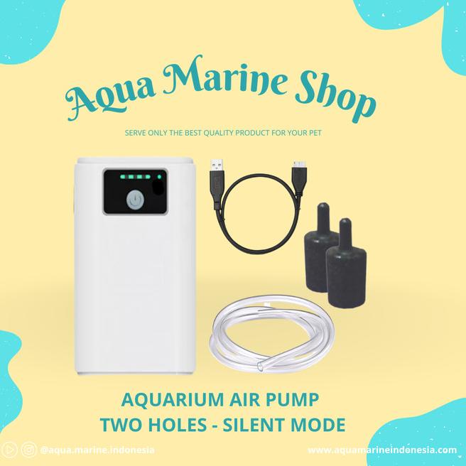 AERATOR 2 LUBANG ACDC / AERATOR AC DC / AERATOR ACDC / POMPA UDARA USB - NON-PAKET