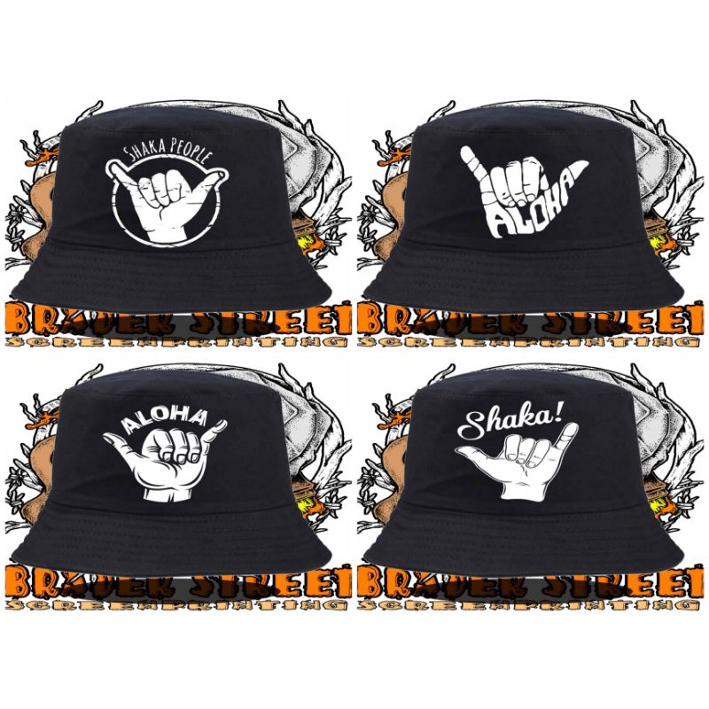 topi bucket hats,topi bucket,topi pria,topi kupluk,bucket aloha