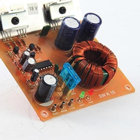 KIT INVERTER 18 VOLT CT INPUT 12 VOLT CONVERTER DC TO CT BELL BGR
