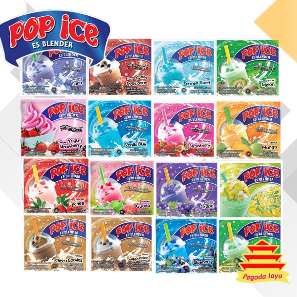 

Pop Ice Aneka Macam Rasa 1 Renceng/Pop ice All Variant 1 Renteng