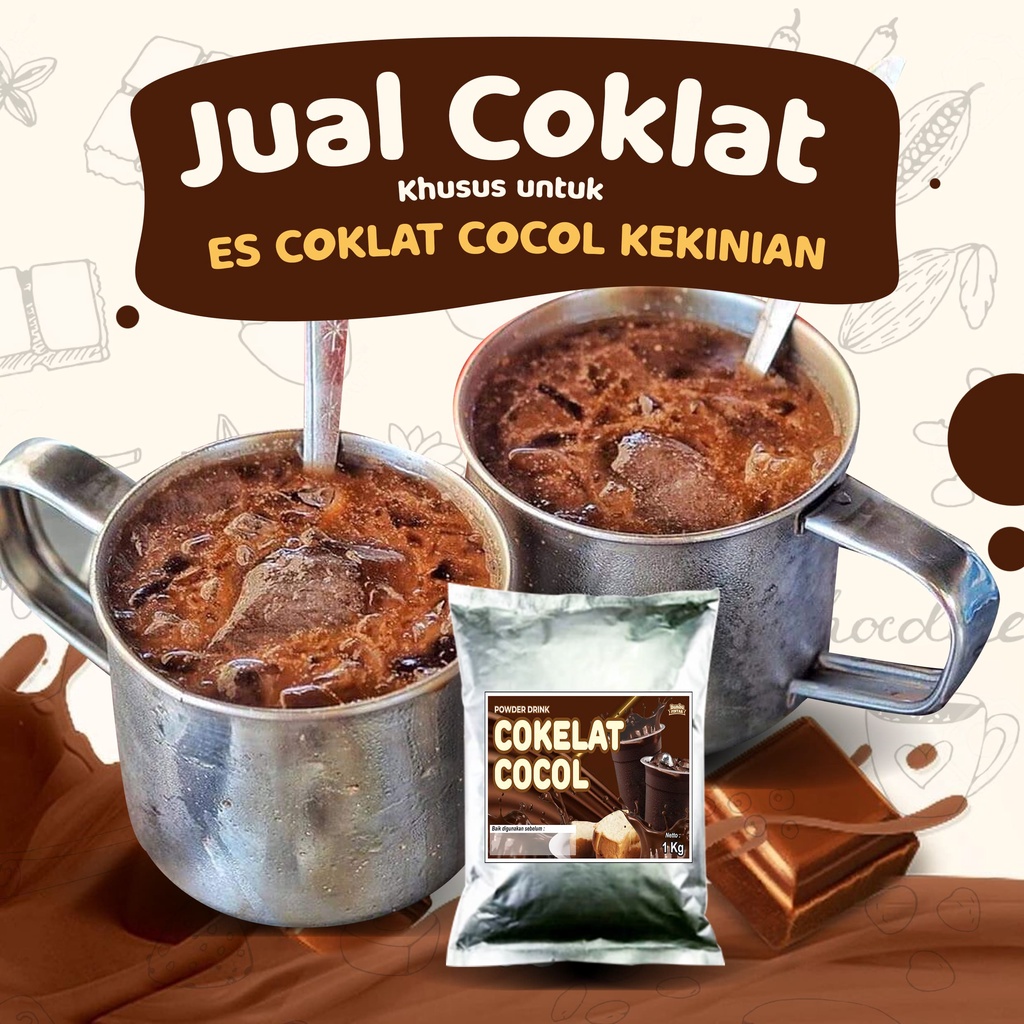 

ES COKLAT 1 KG / BUBUK ES COKLAT VIRAL 1 KG / ES NYOKLAT KEKINIAN / NYOKLAT YUK / NYOKLAT YOK