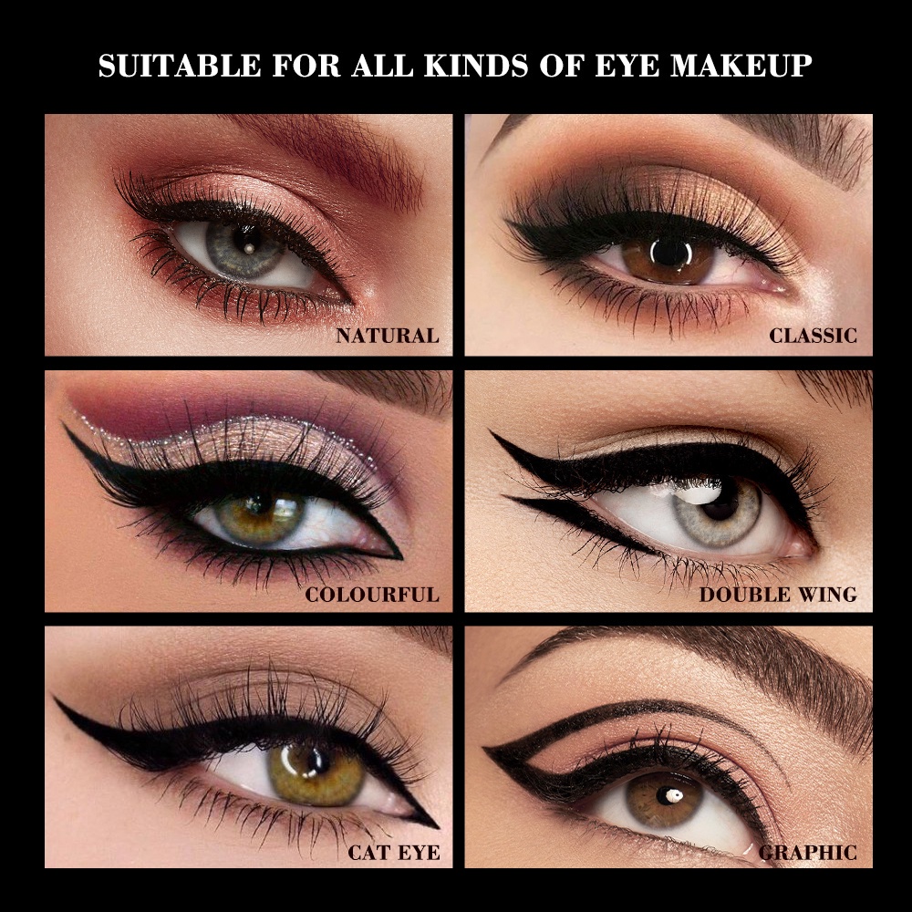 O TWO O Stamp Eyeliner Black Double Head / Waterproof Eyeliner