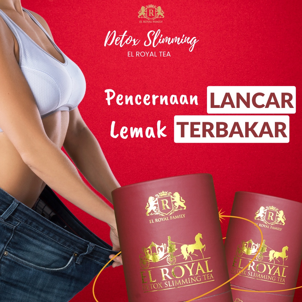 El Royal Detox Slimming Tea - Teh Detox 1 Pcs