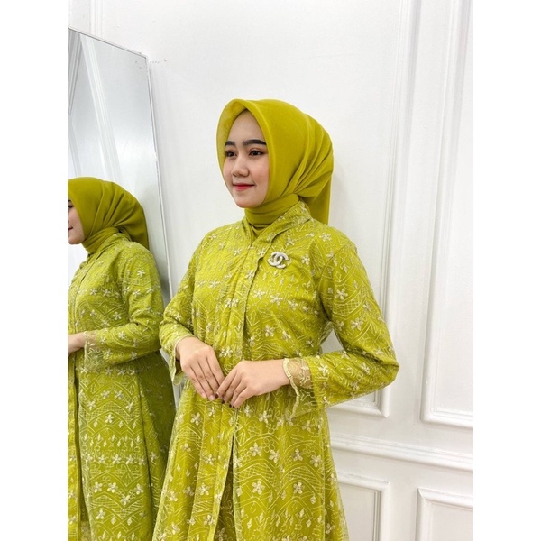 PB Prilly Busana - ZALIHA VOL.1 TUNIK KEBAYA MALAYSIA TILE BORDIR - ATASAN PESTA - TUNIK PESTA - TUNIK BRUKAT