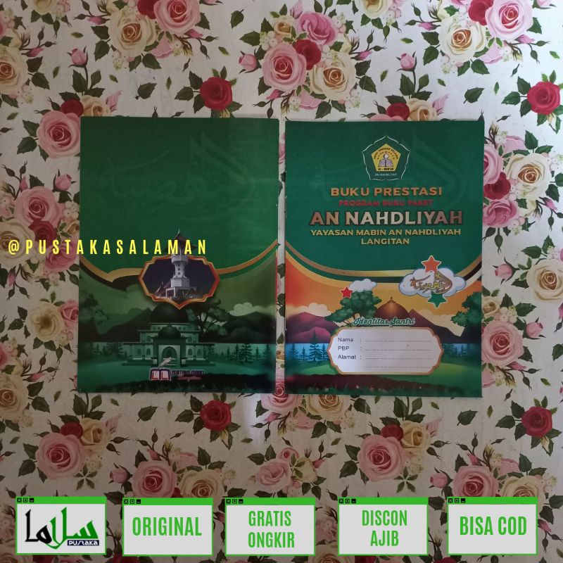 Buku Prestasi Jilid untuk Santri TPQ