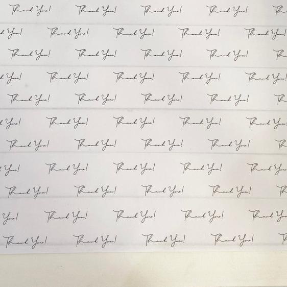 

Thank You Wrapping Paper 50 | kertas tissue | bungkus kado | packing