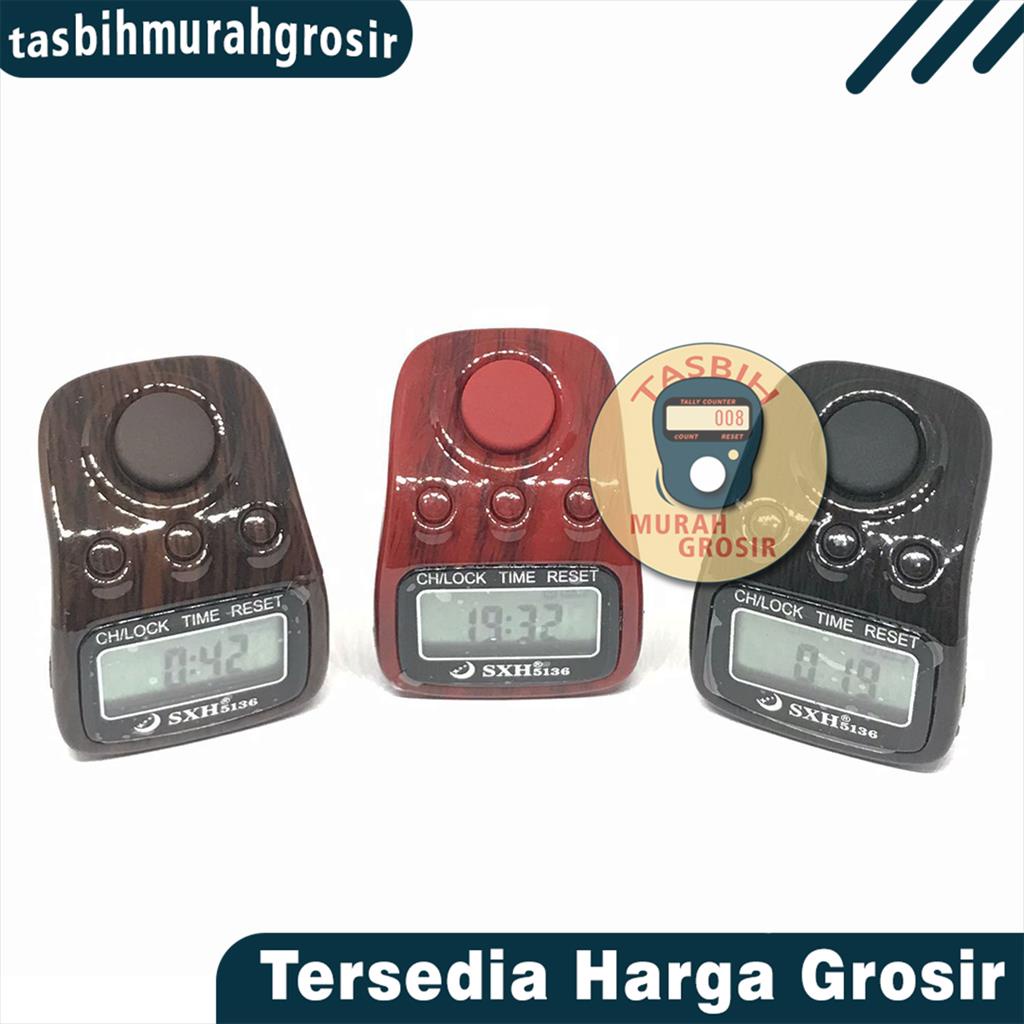 Tasbih Digital Rechargeable 6 Saluran Generasi (New)