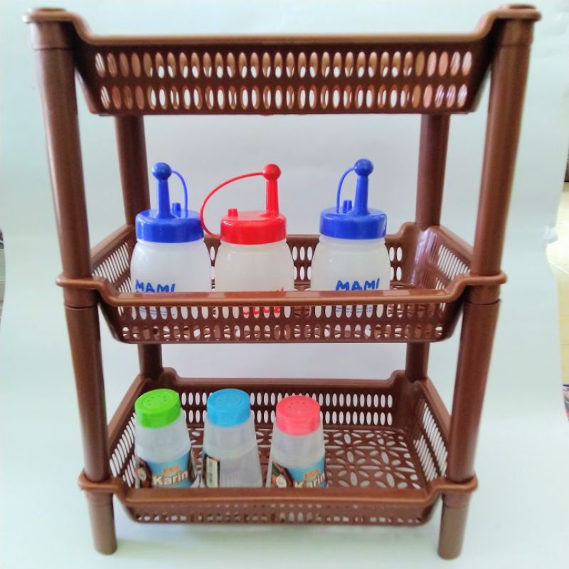 Rak Susun Mini Serbaguna / Rak susun / Rak tempat bumbu dapur,snack,kosmetik Murah