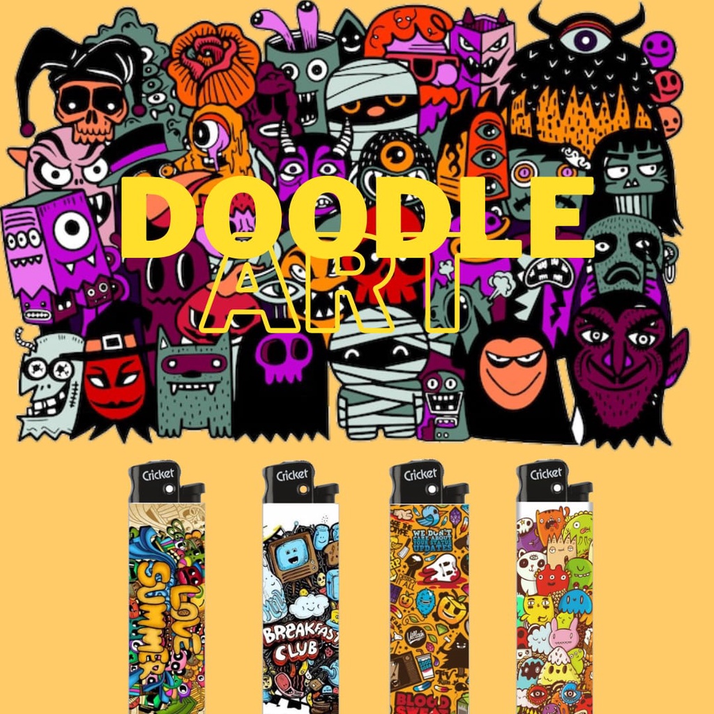 KOREK KRICET CUSTOM/KOREK API STIKER CUSTEM/KOREK KRICET DOODLE ART/KOREK API KEREN