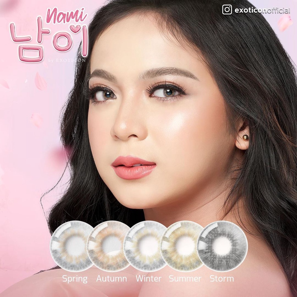 ❤ RATU ❤ Softlens Nami Exoticon X2 | Normal Diameter 14.5mm | Nami Korea