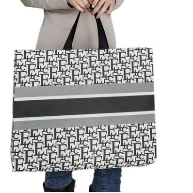 

Paper Bag Kain Motif HURUF XXL