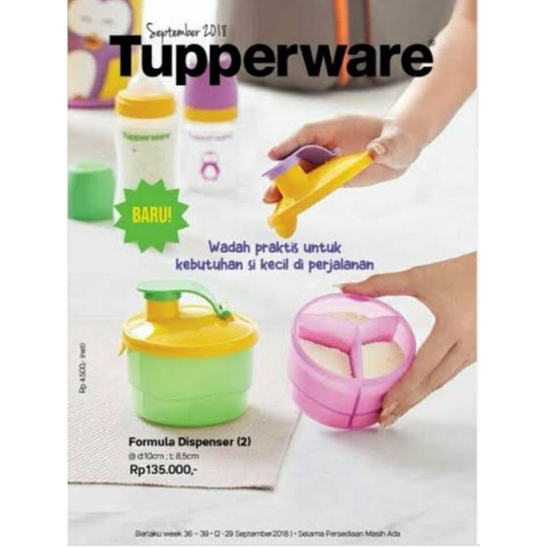 formula dispenser tupperware